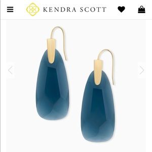 KENDRA SCOTT Maize Gold Drop Earrings